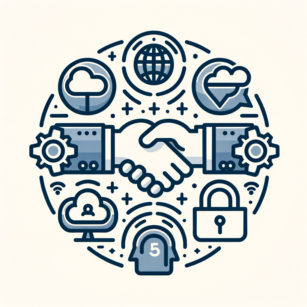 Минималистичное изображение на тему '5-ways-to-connect-online-and-build-meaningful-relationships-today' в кинематографическом стиле.