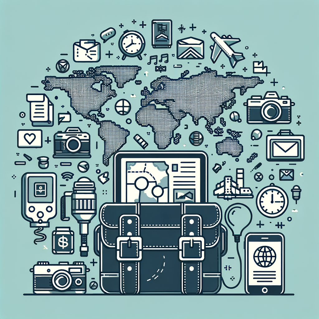 Минималистичное изображение на тему 'best-digital-nomad-jobs-work-remotely-and-explore-the-world' в кинематографическом стиле.