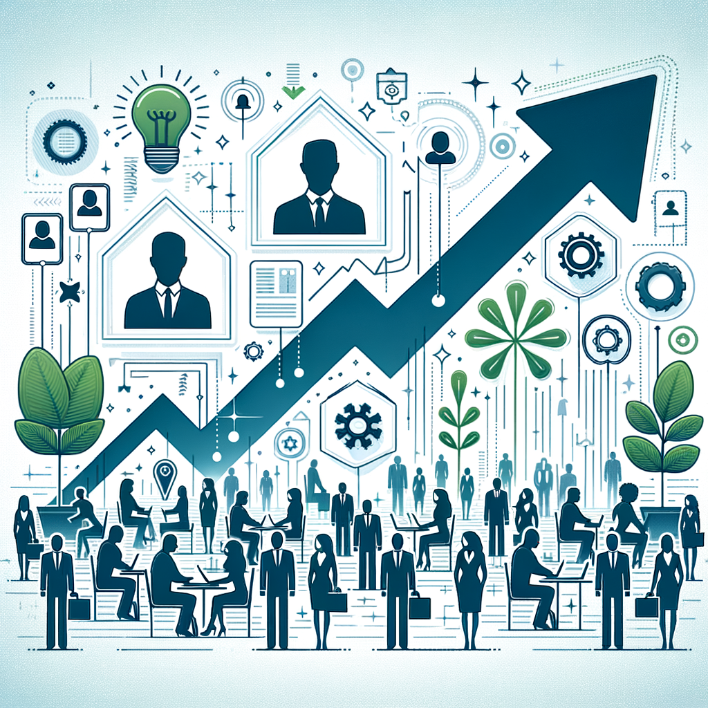 Минималистичное изображение на тему 'boost-business-growth-leveraging-a-talent-marketplace-effectively' в кинематографическом стиле.