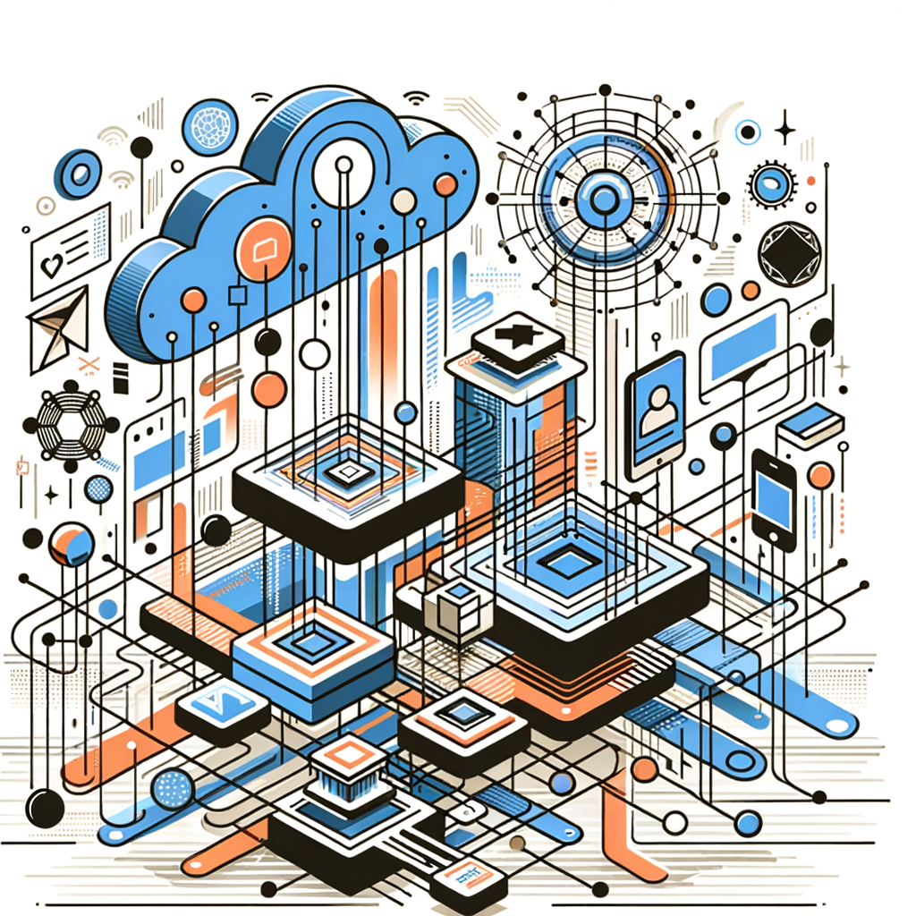 Минималистичное изображение на тему 'how-digital-platforms-power-the-modern-internet-economy-today' в кинематографическом стиле.