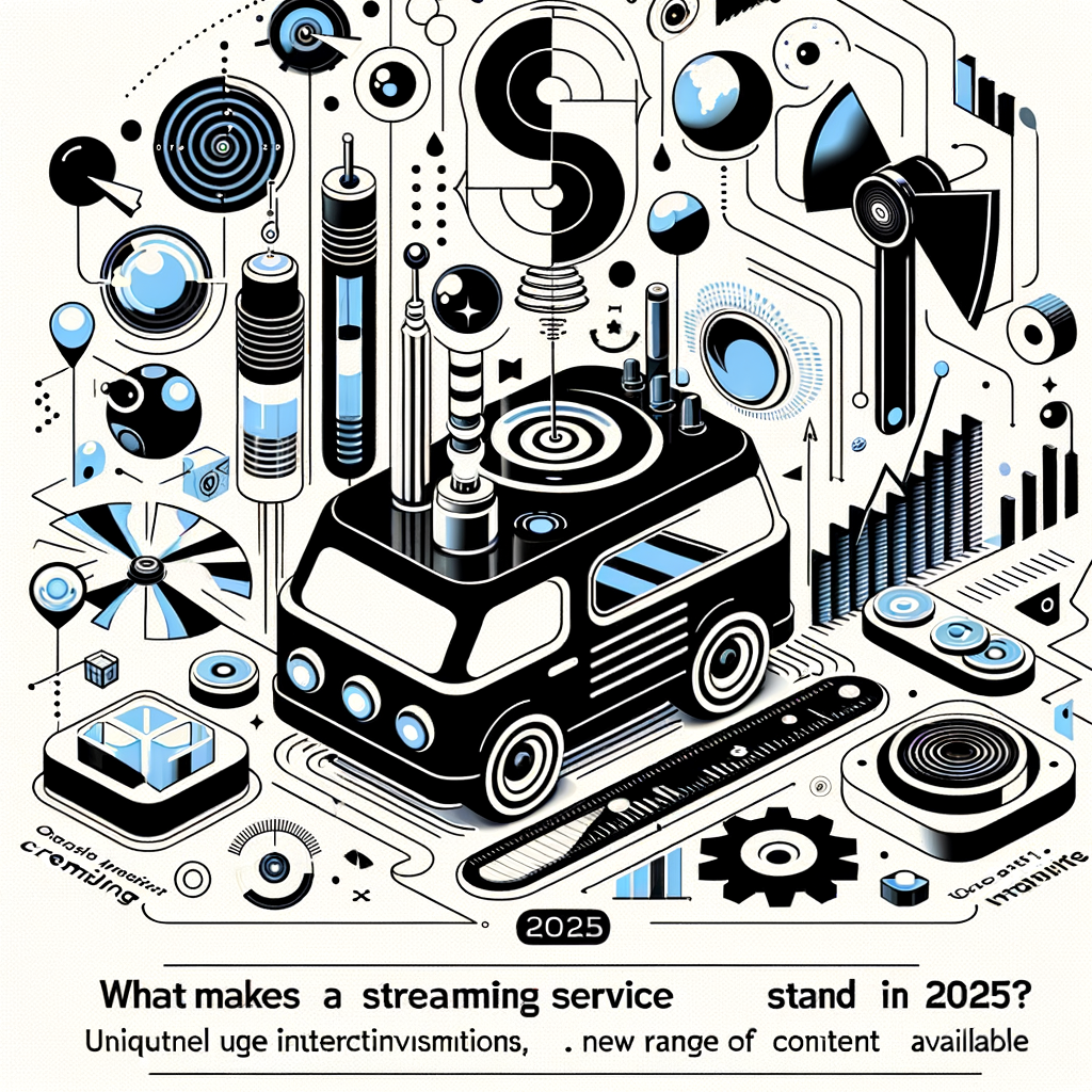 Минималистичное изображение на тему 'top-features-that-make-a-streaming-service-stand-out-in-2025' в кинематографическом стиле.