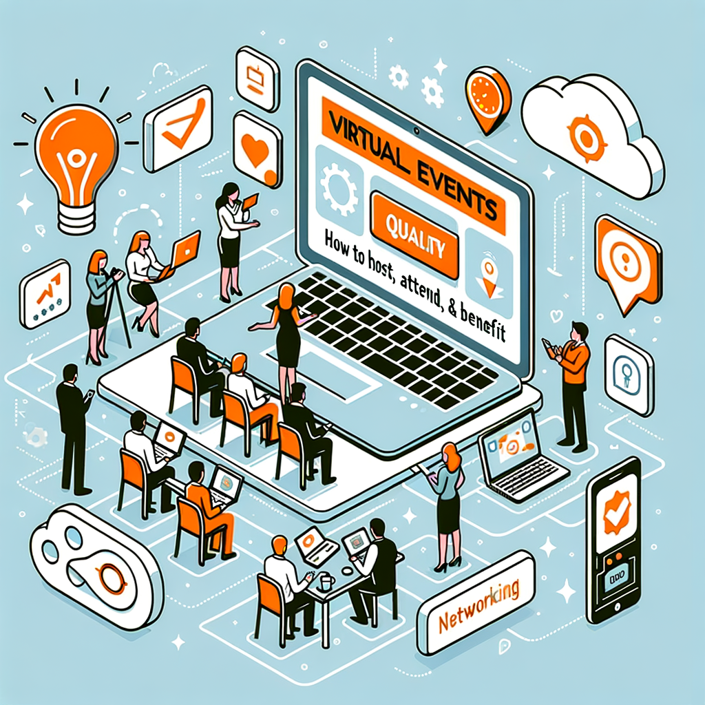 Минималистичное изображение на тему 'virtual-events-explained-how-to-host-join-and-get-the-most-out' в кинематографическом стиле.